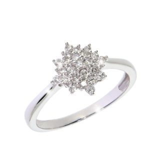 STARDUST ring 585-HG TW/SI 0,30 ct.